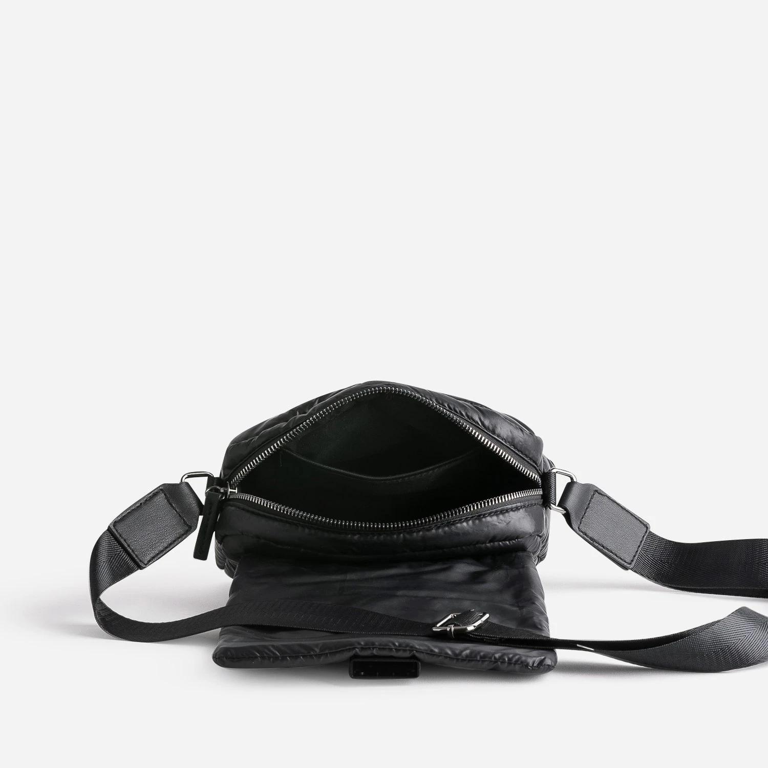 Sac à Main TEXTO Noir Matelassé 7 Sac à Main TEXTO Noir Matelassé – Image 5