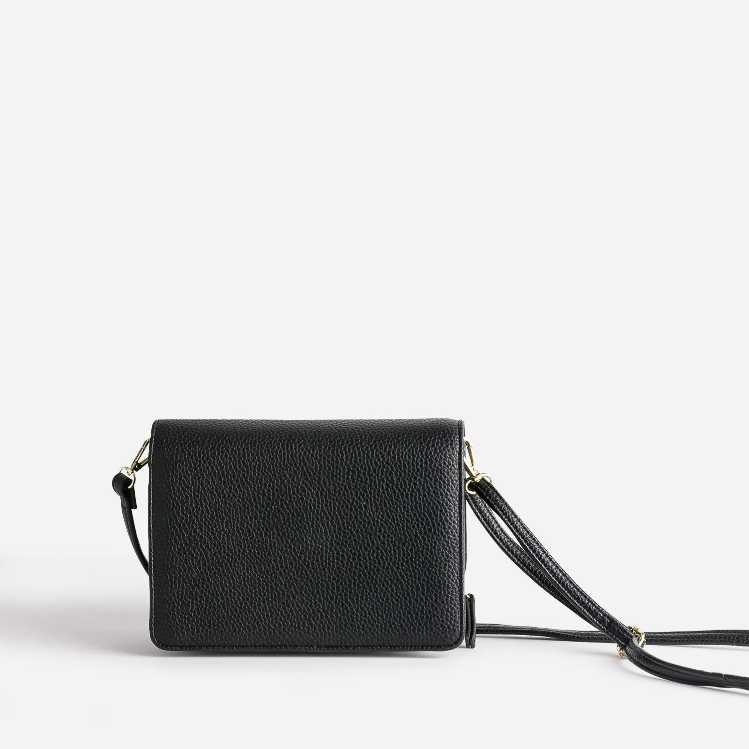 Sac à Main Noir Avec Portefeuille Intégré 4 Sac à Main Noir Avec Portefeuille Intégré – Image 2