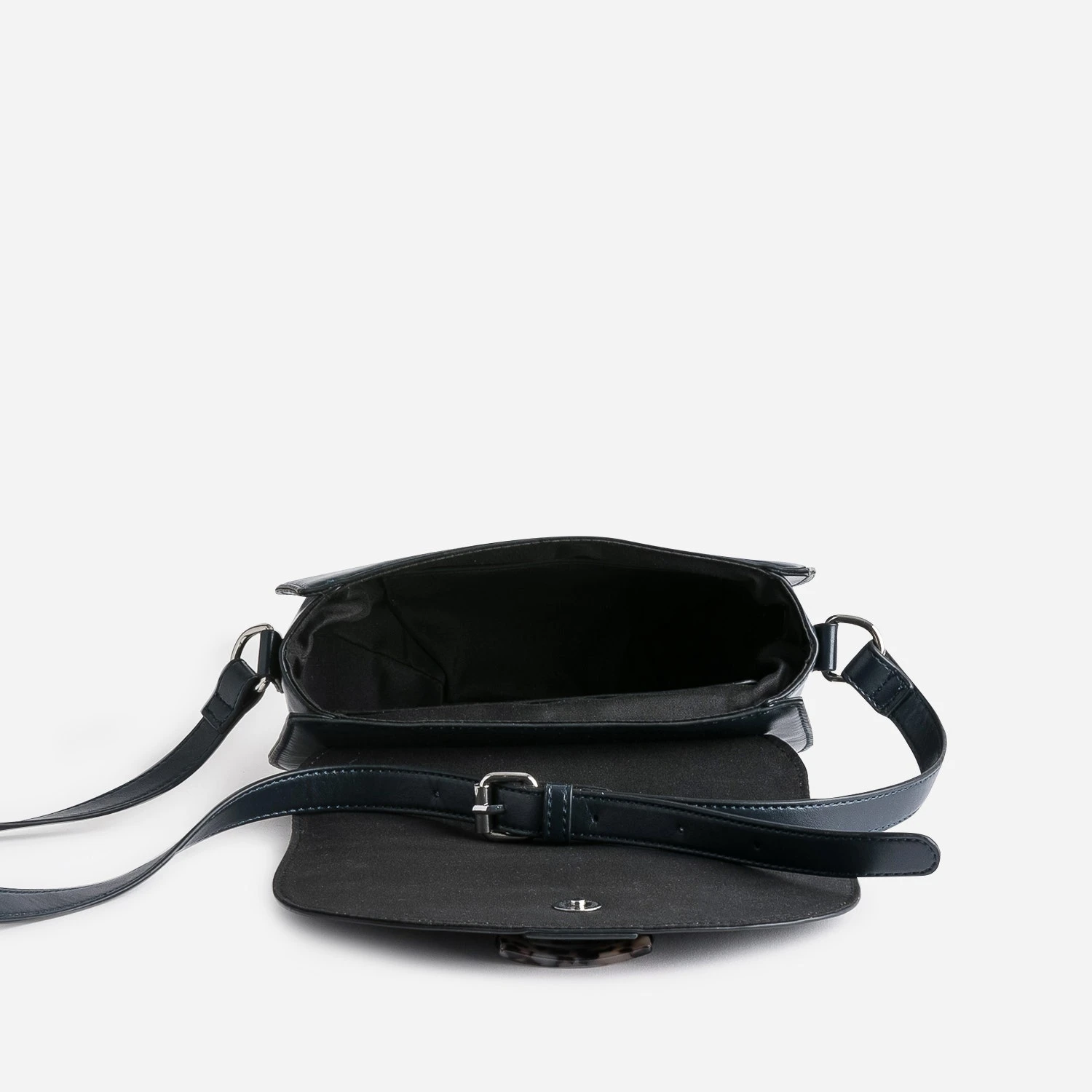 Sac Bandoulière Marine Boucle Façon écailles 7 Sac Bandoulière Marine Boucle Façon écailles – Image 5