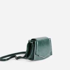 Sac Bandoulière Vert Avec Barrette Métal -Caprices Chaussures Boutique WWWERM 10693800138 2