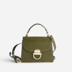 Sac à Main Kaki Petit Format