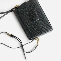 Sac à Main Vert Imprimé Effet Python 10 Sac à Main Vert Imprimé Effet Python -Caprices Chaussures Boutique WWWERM 10693800145 3