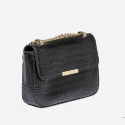 Sac à Main Noir Effet Croco 9 Sac à Main Noir Effet Croco -Caprices Chaussures Boutique WWWERM 10693840093 2