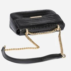 Sac à Main Noir Effet Croco 10 Sac à Main Noir Effet Croco -Caprices Chaussures Boutique WWWERM 10693840093 3