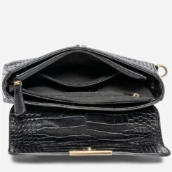 Sac à Main Noir Effet Croco 11 Sac à Main Noir Effet Croco -Caprices Chaussures Boutique WWWERM 10693840093 4