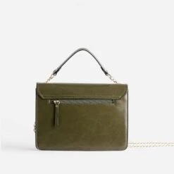 Sac à Main Kaki Avec Ouverture Fantaisie 8 Sac à Main Kaki Avec Ouverture Fantaisie -Caprices Chaussures Boutique WWWERM 10693840110 1