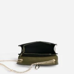 Sac à Main Kaki Avec Ouverture Fantaisie 11 Sac à Main Kaki Avec Ouverture Fantaisie -Caprices Chaussures Boutique WWWERM 10693840110 4