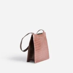 Sac à Main Cognac Embossé Effet Croco -Caprices Chaussures Boutique WWWERM 10693840114 2