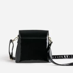 Sac à Main Noir Verni Avec 3 Compartiments -Caprices Chaussures Boutique WWWERM 10693840192 1