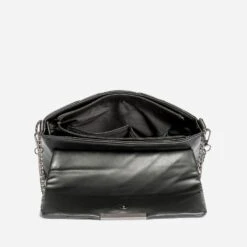 Sac Bandoulière TEXTO Noir Matelassé -Caprices Chaussures Boutique WWWERM 10693840338 4