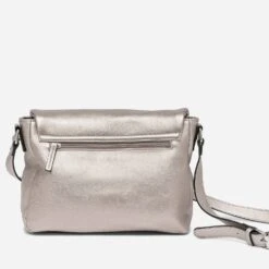 Sac Besace Taupe Nacré Avec Rabat Zippé 10 Sac Besace Taupe Nacré Avec Rabat Zippé -Caprices Chaussures Boutique WWWERM 10693840838 1