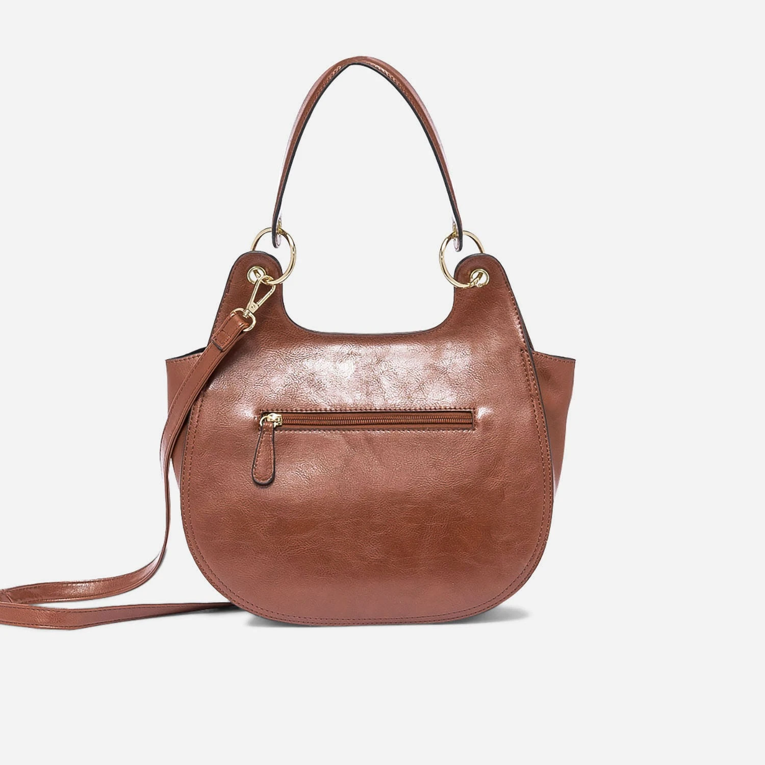 Sac Besace Cognac 5 Sac Besace Cognac – Image 3