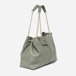 Sac à Main Kaki Avec Bandoulière à Coulisser -Caprices Chaussures Boutique WWWERM 10693841014 2