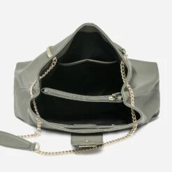 Sac à Main Kaki Avec Bandoulière à Coulisser -Caprices Chaussures Boutique WWWERM 10693841014 4