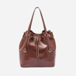 Sac Seau Cognac Effet Glacé