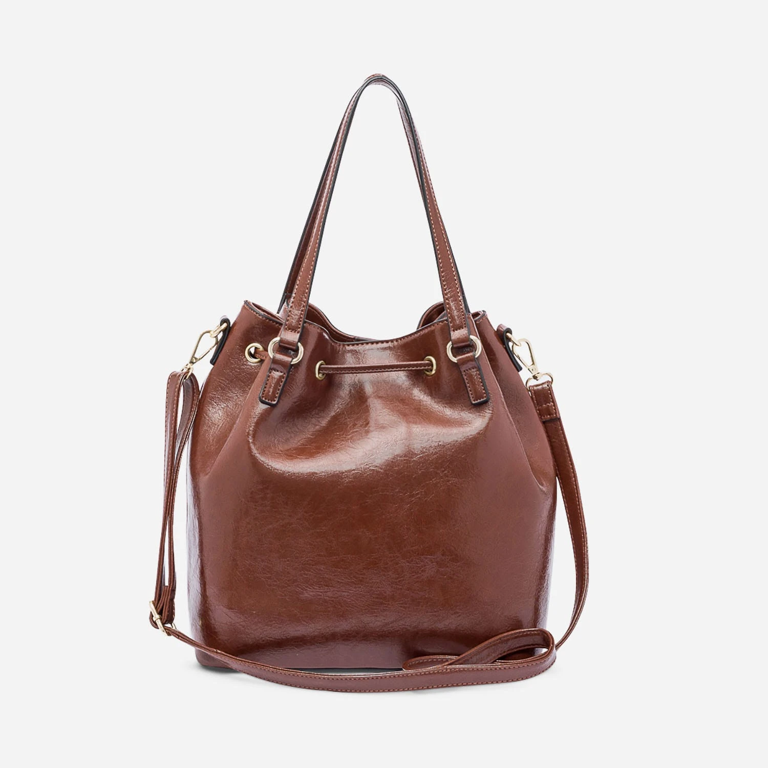 Sac Seau Cognac Effet Glacé 4 Sac Seau Cognac Effet Glacé – Image 2