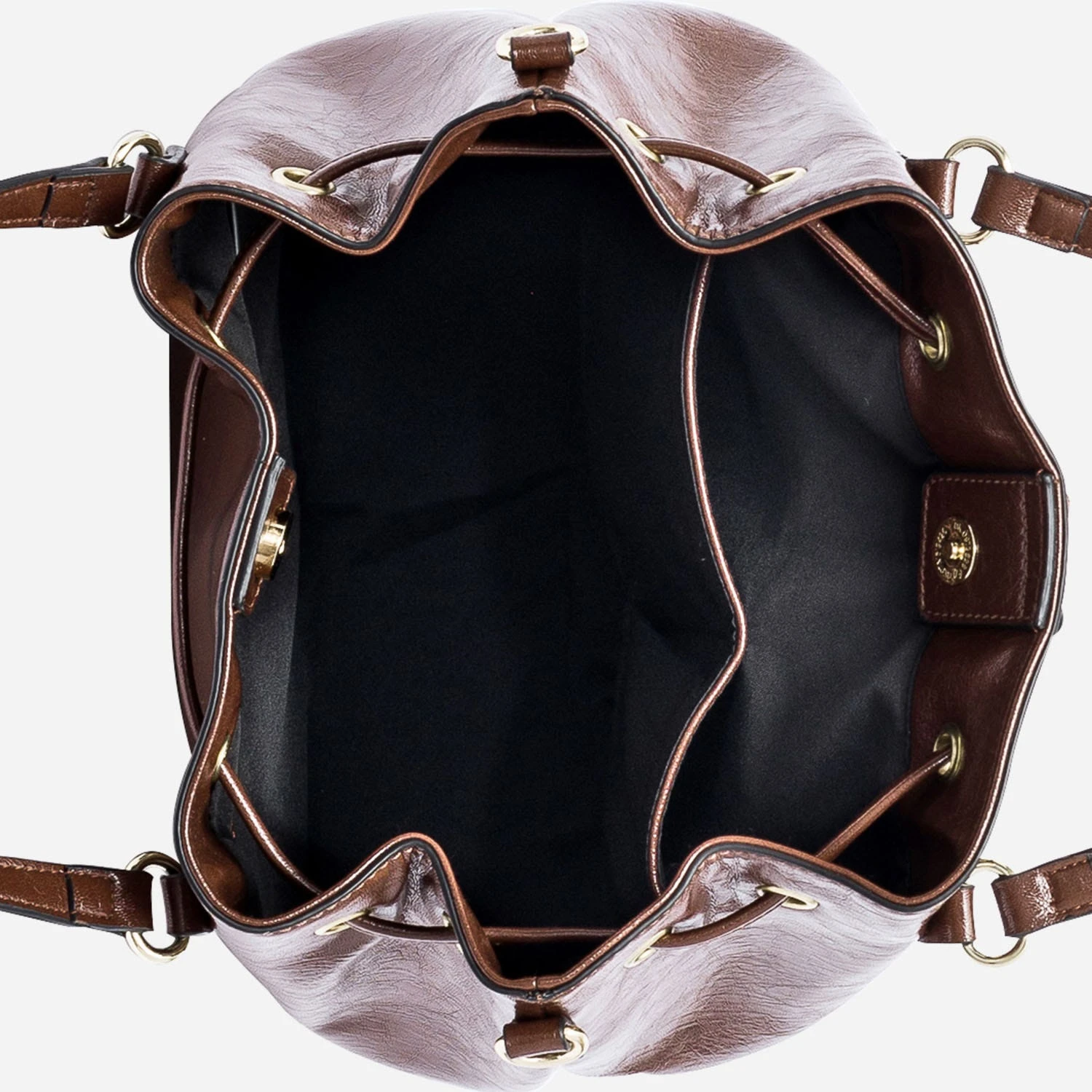 Sac Seau Cognac Effet Glacé 6 Sac Seau Cognac Effet Glacé – Image 4