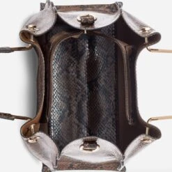 Sac à Main TEXTO Marron Effet Python -Caprices Chaussures Boutique WWWERM 10693841927 3