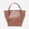 Sac à Main Cognac Avec Foulard Imprimé -Caprices Chaussures Boutique WWWERM 10693841957 0
