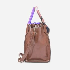 Sac à Main Cognac Avec Foulard Imprimé -Caprices Chaussures Boutique WWWERM 10693841957 2