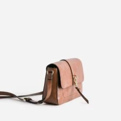 Sac Bandoulière Cognac Avec Double Anneaux -Caprices Chaussures Boutique WWWERM 10693842009 2