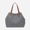 Sac Cabas Bleu à Imprimé Minimaliste -Caprices Chaussures Boutique WWWERM 10693860003 0