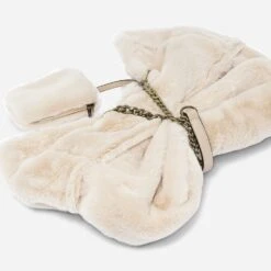 Sac Cabas TEXTO Beige Imitation Fourrure -Caprices Chaussures Boutique WWWERM 10693860012 3