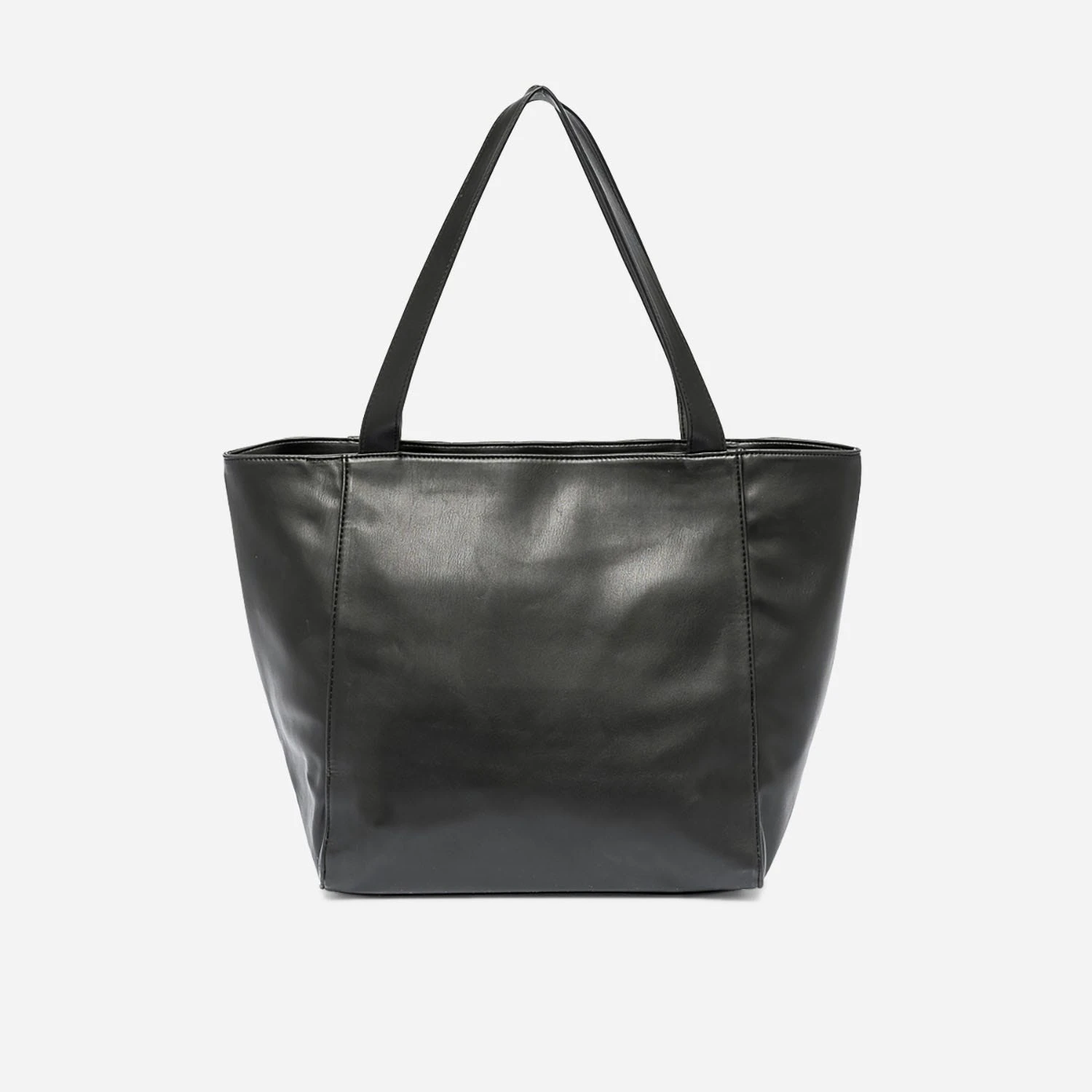 Sac Cabas TEXTO Noir Matelassé Chevrons 4 Sac Cabas TEXTO Noir Matelassé Chevrons – Image 2