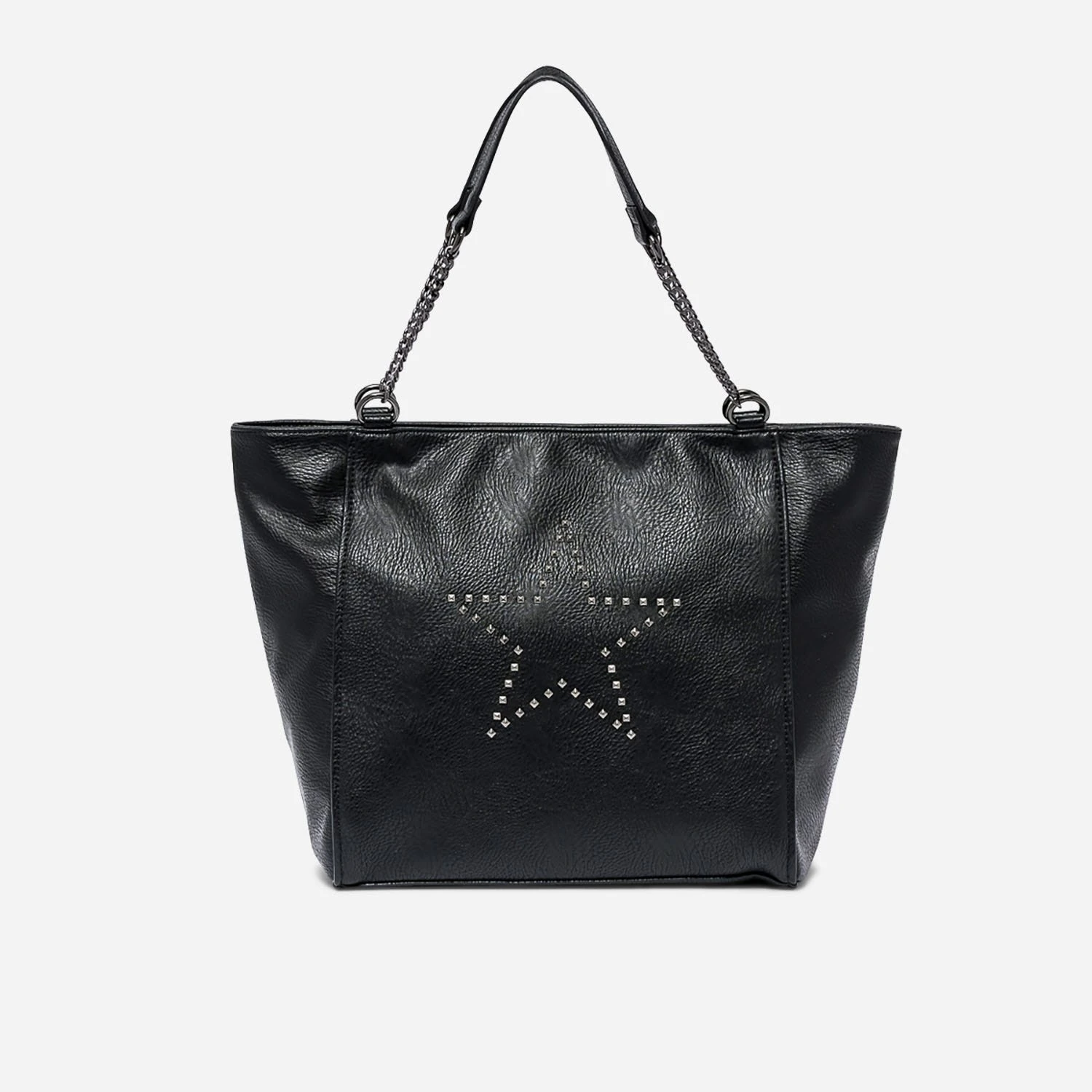 Sac Cabas TEXTO Noir à étoile Cloutée 3 Sac Cabas TEXTO Noir à étoile Cloutée