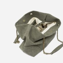 Sac Cabas TEXTO Kaki à Clous -Caprices Chaussures Boutique WWWERM 10693860026 3