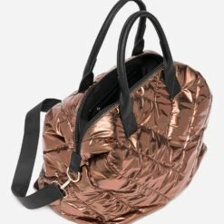 Sac TEXTO Bronze Métallisé Matelassé -Caprices Chaussures Boutique WWWERM 10693860038 3