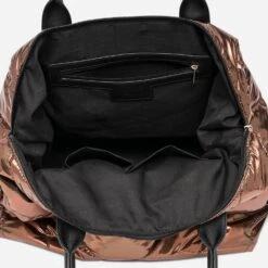 Sac TEXTO Bronze Métallisé Matelassé -Caprices Chaussures Boutique WWWERM 10693860038 4