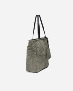 Sac Cabas Kaki En Velours Côtelé -Caprices Chaussures Boutique WWWERM 10693860040 2