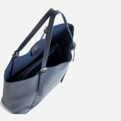 Sac Cabas Bleu Marine 2 En 1 Pochette Amovible 12 Sac Cabas Bleu Marine 2 En 1 Pochette Amovible -Caprices Chaussures Boutique WWWERM 10693860045 4