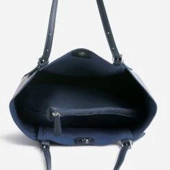 Sac Cabas Bleu Marine 2 En 1 Pochette Amovible 13 Sac Cabas Bleu Marine 2 En 1 Pochette Amovible -Caprices Chaussures Boutique WWWERM 10693860045 5