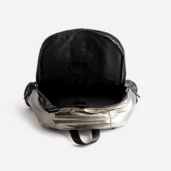 Sac à Dos Bronze Et Noir En Nylon -Caprices Chaussures Boutique WWWERM 10693860050 3