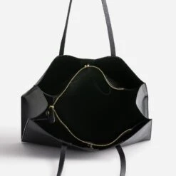 Sac Cabas Noir 3 Compartiments -Caprices Chaussures Boutique WWWERM 10693860052 4