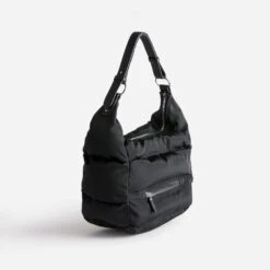 Sac TEXTO Noir Matelassé 9 Sac TEXTO Noir Matelassé -Caprices Chaussures Boutique WWWERM 10693860057 2