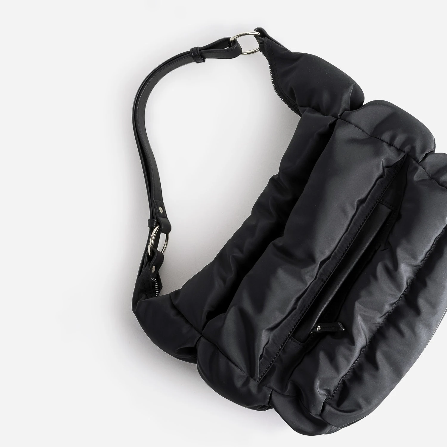 Sac TEXTO Noir Matelassé 6 Sac TEXTO Noir Matelassé – Image 4