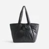 Sac Cabas TEXTO Noir Nylon Matelassé -Caprices Chaussures Boutique WWWERM 10693860065 0