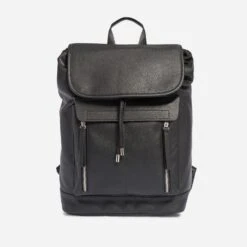 Sac à Dos Noir Grainé