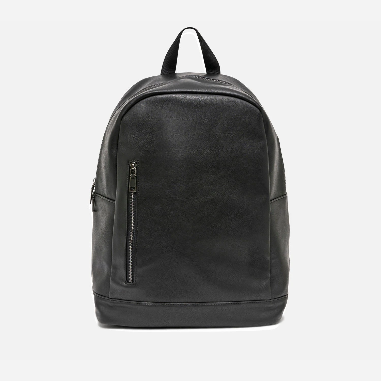 Sac à Dos Noir à Poche Zippée 3 Sac à Dos Noir à Poche Zippée