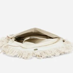 Sac Pochette Beige Chiné En Textile à Broderies Ethniques 13 Sac Pochette Beige Chiné En Textile à Broderies Ethniques -Caprices Chaussures Boutique WWWERM 10699640010 4