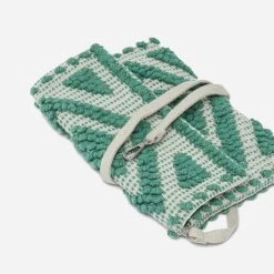 Pochette TEXTO Beige Broderies Vertes -Caprices Chaussures Boutique WWWERM 10699640014 3