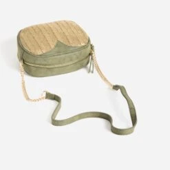 Sac Kaki à Découpes Dorées 10 Sac Kaki à Découpes Dorées -Caprices Chaussures Boutique WWWERM 10699640017 3