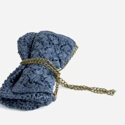 Sac Pochette Marine Papier Tressé -Caprices Chaussures Boutique WWWERM 10699640023 3