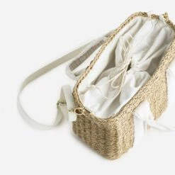 Panier Beige Tressé Avec Anses écrues -Caprices Chaussures Boutique WWWERM 10699640030 3