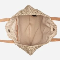 Panier En Paille Beige Et Or 11 Panier En Paille Beige Et Or -Caprices Chaussures Boutique WWWERM 10699650083 3