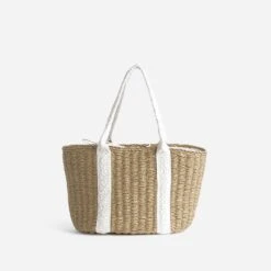 Panier Beige En Paille à Anses écrues -Caprices Chaussures Boutique WWWERM 10699650108 1