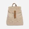 Sac à Dos Beige Avec Détails Macramé -Caprices Chaussures Boutique WWWERM 10699650116 0